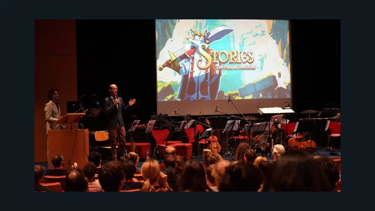Live-to-game concert stage for Stories: The Path of Destinies in 2018