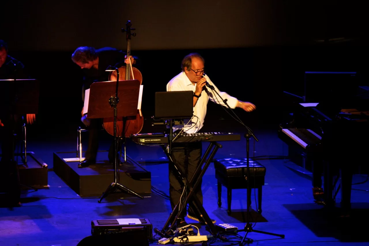 Hans Zimmer performing at Starmus in Tenerife in 2016